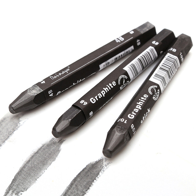 Graphite Water Soluble Pencils  Graphite Sketching Pencil Set - Graphite  Stick Set - Aliexpress